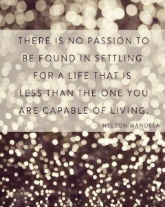 No passion in settling