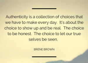 authenticity, brene brown, coaching